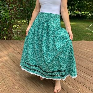 Vintage, authentic German Tracht Skirt